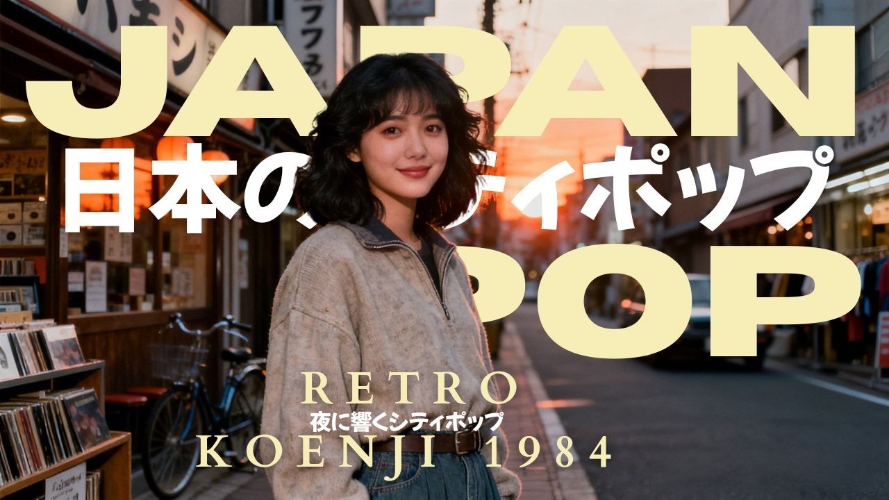 R E T R O　K O E N J I　1 9 8 4 🌃 夜に響くシティポップ | City Pop Playlist