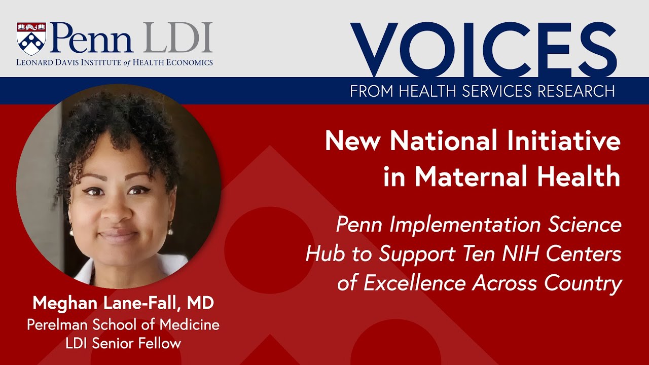 Implementation Science and Maternal Health