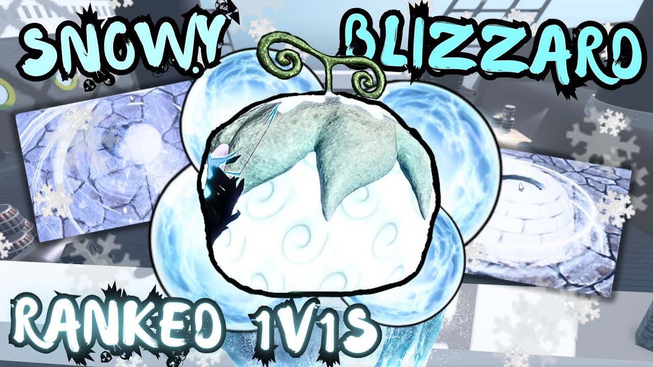 NEW Snow Fruit Easily DOMINATES Ranked 1v1 Mode - Fruit Battlegrounds