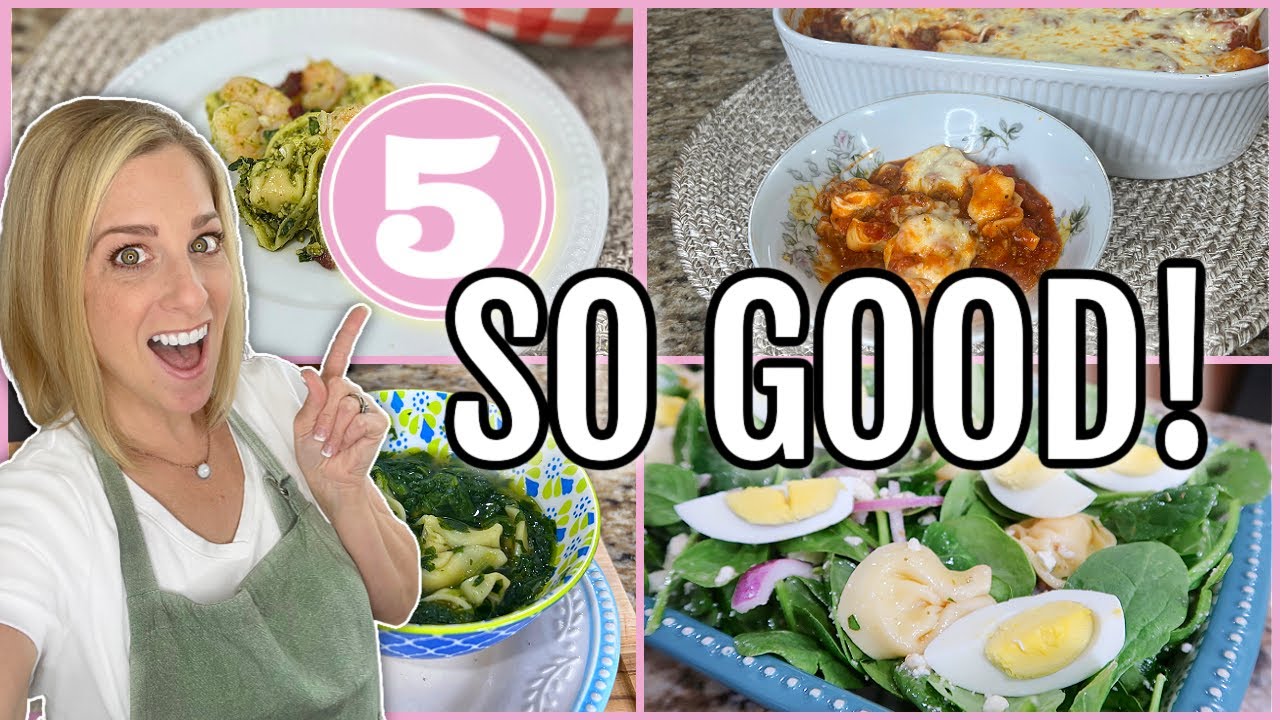 4 Easy Cheese Tortellini Recipes- Get Your Pasta On!