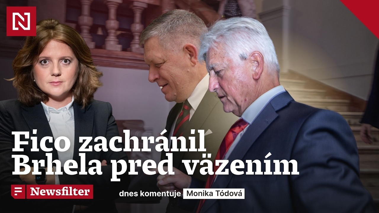 Newsfilter: Ešte nie sme mafiánsky štát, ale Brhel má za čo Ficovi do smrti ďakovať