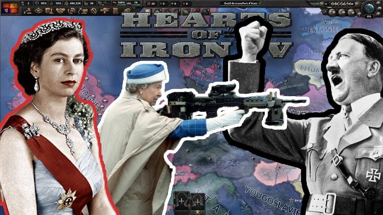 LA MONARCHIE ANGLAISE DOMINE LE MONDE !!! GAMEPLAY HOI4 FR 2022: PARTIE ANGLETERRE BRANCHE ROYALISTE