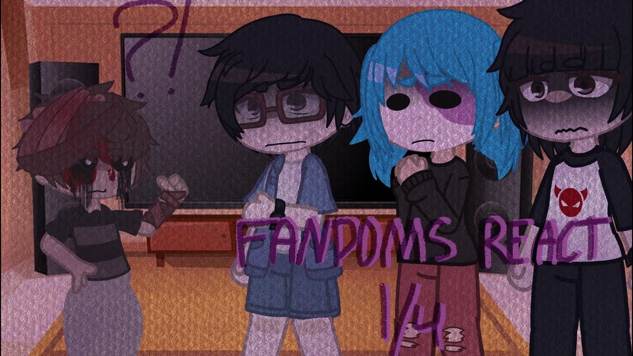 Fandoms react to the Afton family (lazy)