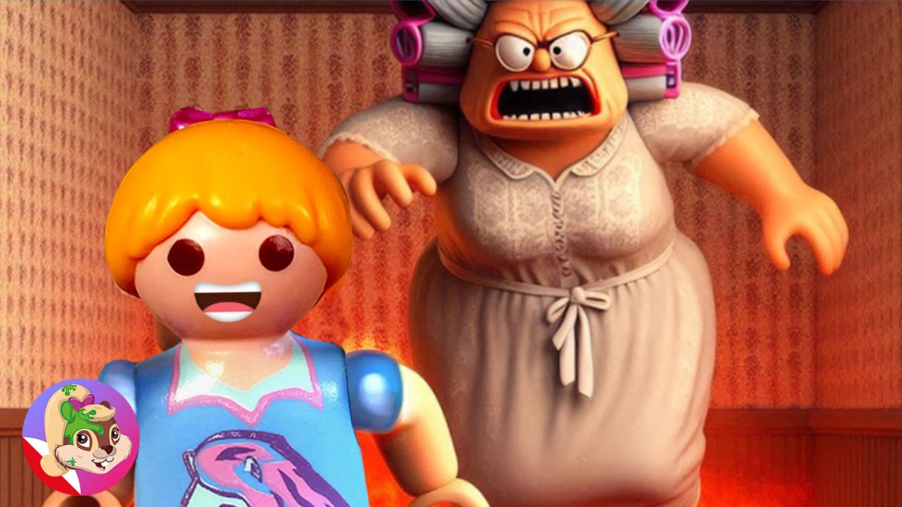 BABYSITTER dla Hannah! 😱 Musi uciec! 🙈 Roblox Obby | Playmobil Family Bird