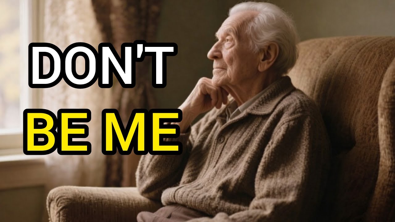 I’m 80 years old… Please don’t make the same mistake I did | philosophy of old age