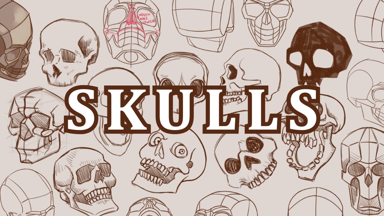 How I Finally Learned to Draw SKULLS