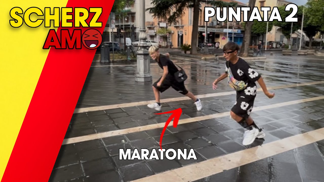 Fate una MARATONA in PIAZZA! - SCHERZAMO EP.2