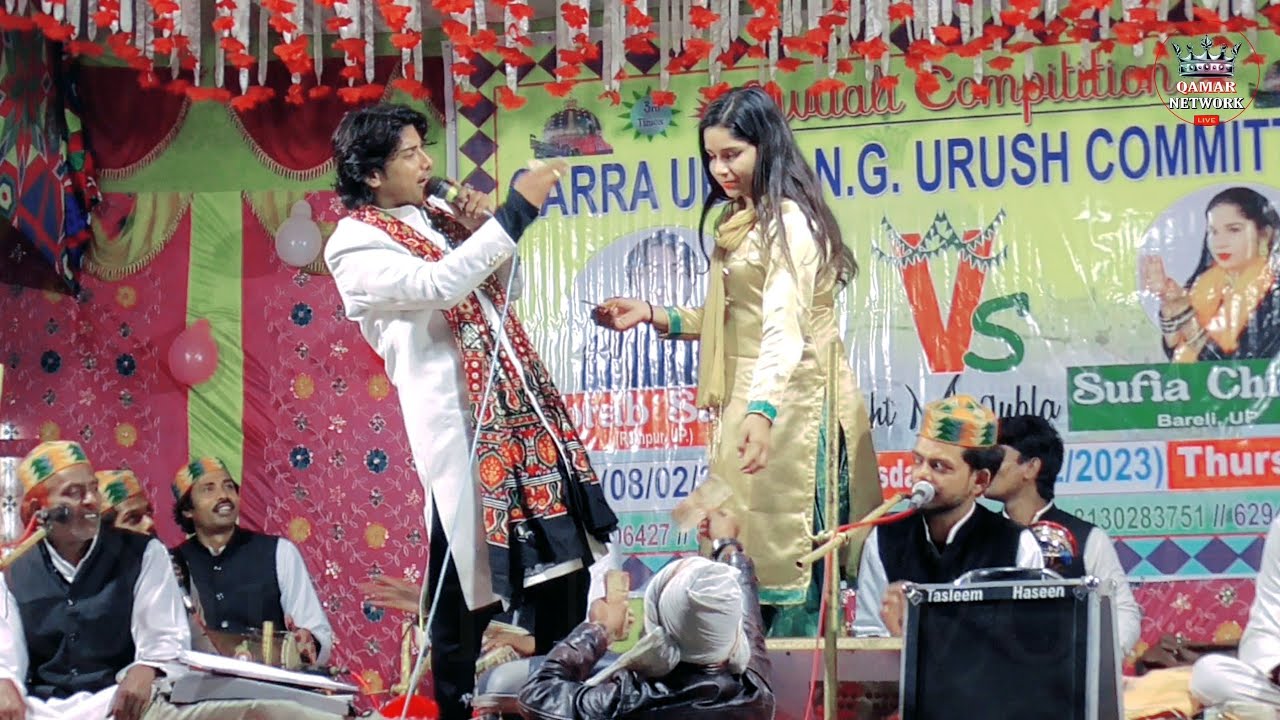 महा मुक़ाबला | Kali Kali Zulfon se | Naya Andaz me | Aftab Sabri VS Sufia Chishti | Garra Bhatol
