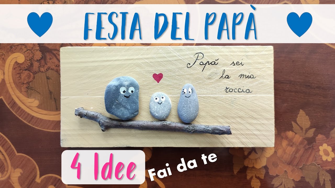 4 idee per la FESTA DEL PAPÀ - Fai da te | Father’s day gift ideas - DIY