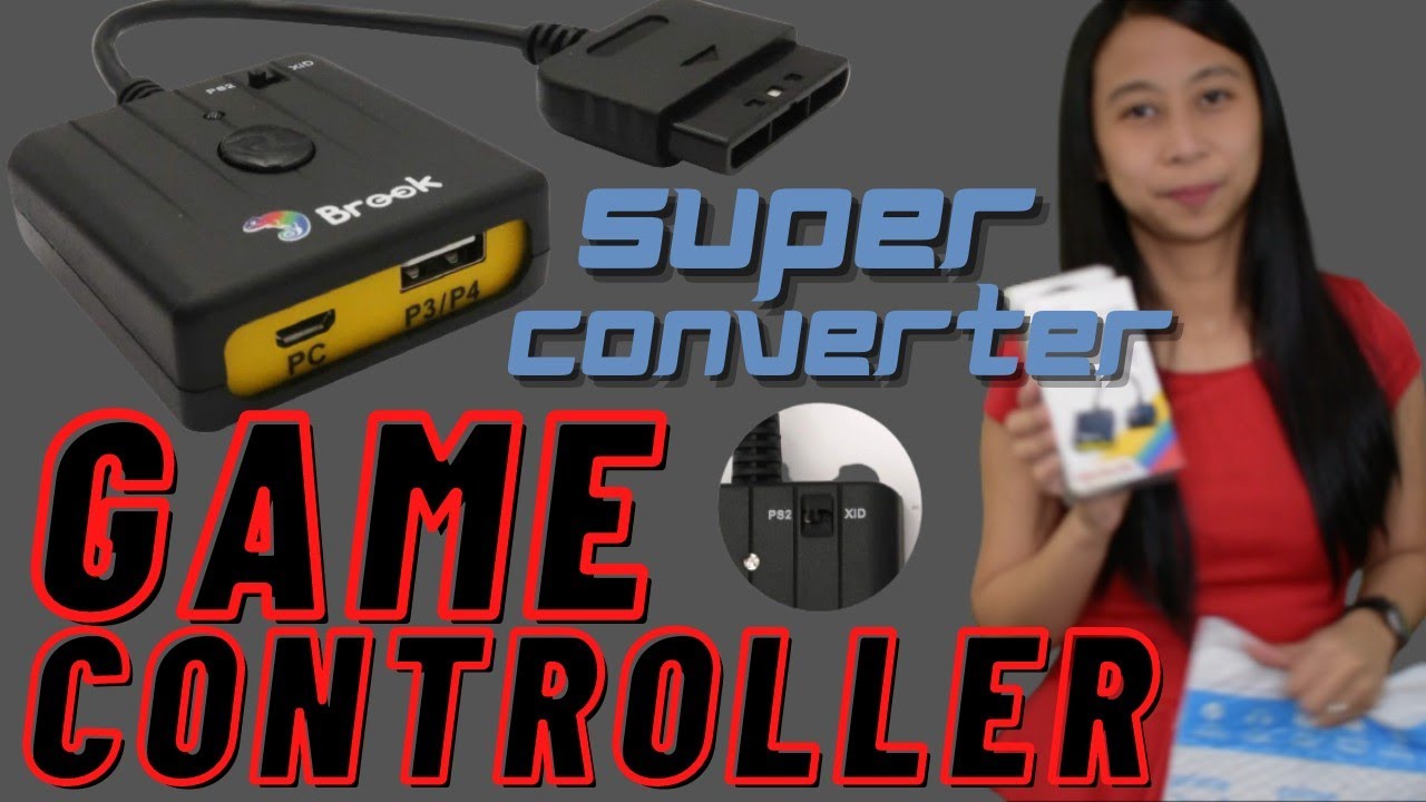 PS3/PS4 to PS2 Game Controller Converter [Mcbazel Brook]