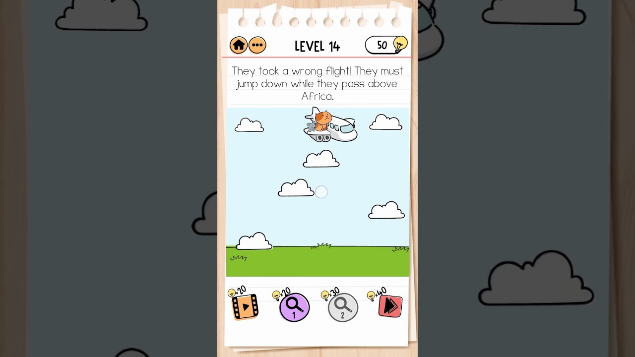 BRAIN TEST 2 TOM'S ADVENTURE LEVEL 14