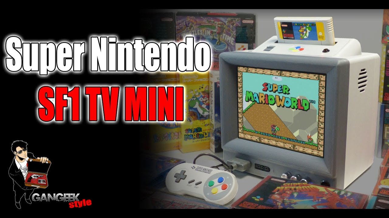 Super Nintendo SF1 TV Mini.