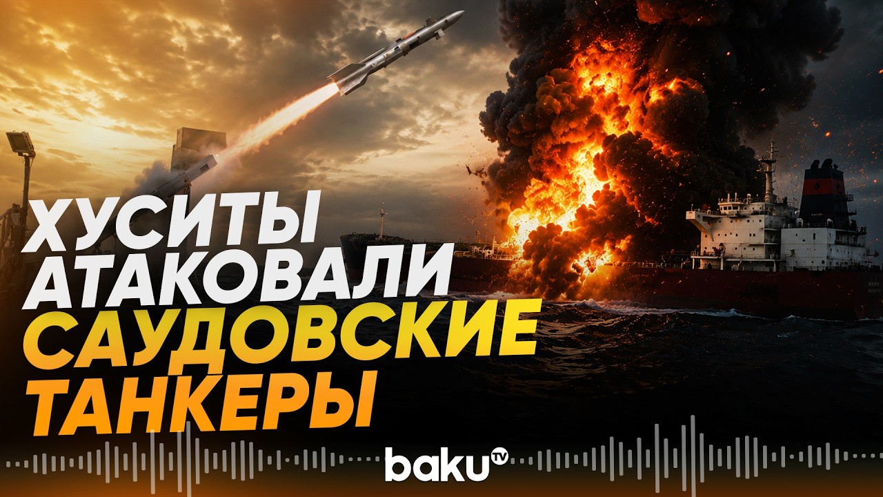 Йеменские хуситы нанесли удар ракетами и БПЛА по двум саудовским нефтяным танкерам - Baku TV | RU