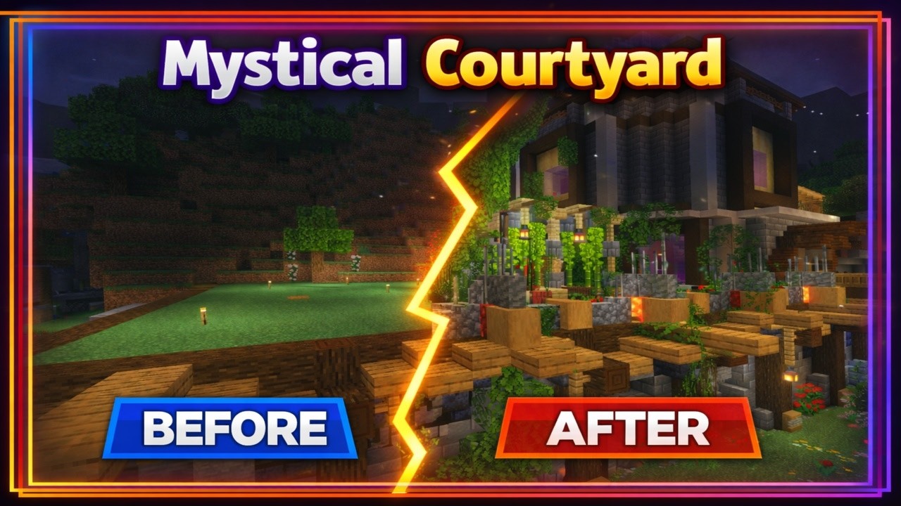 Eliminating Blank Space with Nature | Minecraft Survival Forever World!