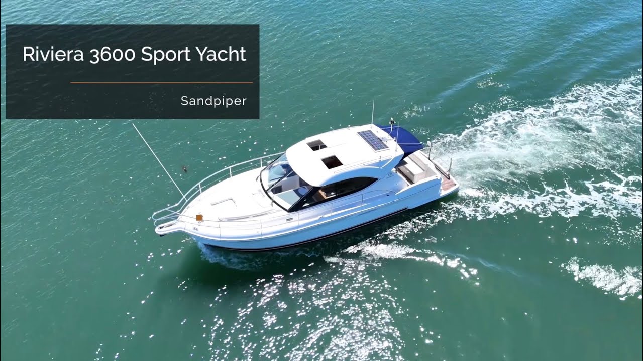 Riviera 3600 Sport Yacht  for sale 