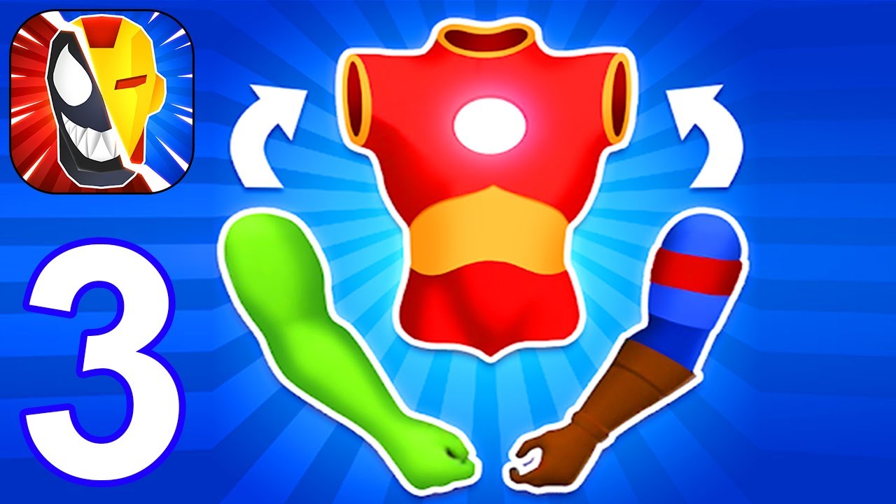 Mashup Hero - Gameplay Walkthrough Part 3 All Levels 16-19 (Android, iOS)