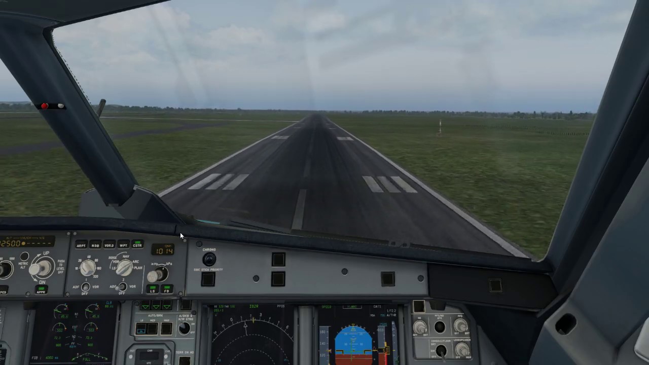 XP11 FFA320 Landing RPLC 02R, (Shakedown and Landing Plugin Testing)