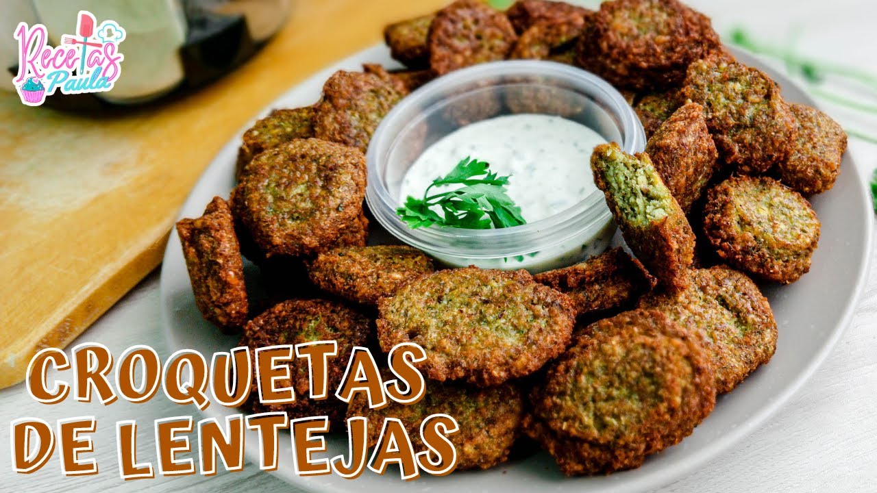 [PASO A PASO]CÓMO HACER LAS MEJORES CROQUETAS DE LENTEJAS🧆 (FÁCIL Y RÁPIDO) |RECETAS PAULA