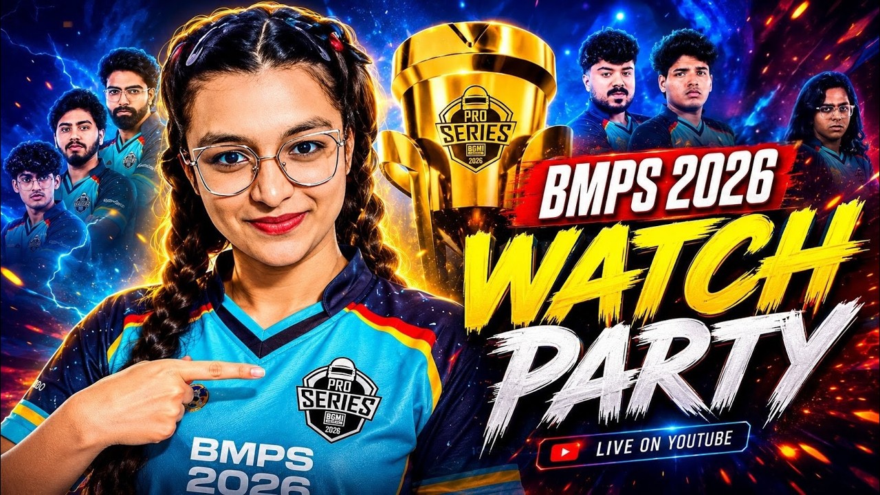 BMPS 2026 GRAND FINALS WATCH PARTY TELUGU😱🏆🔥