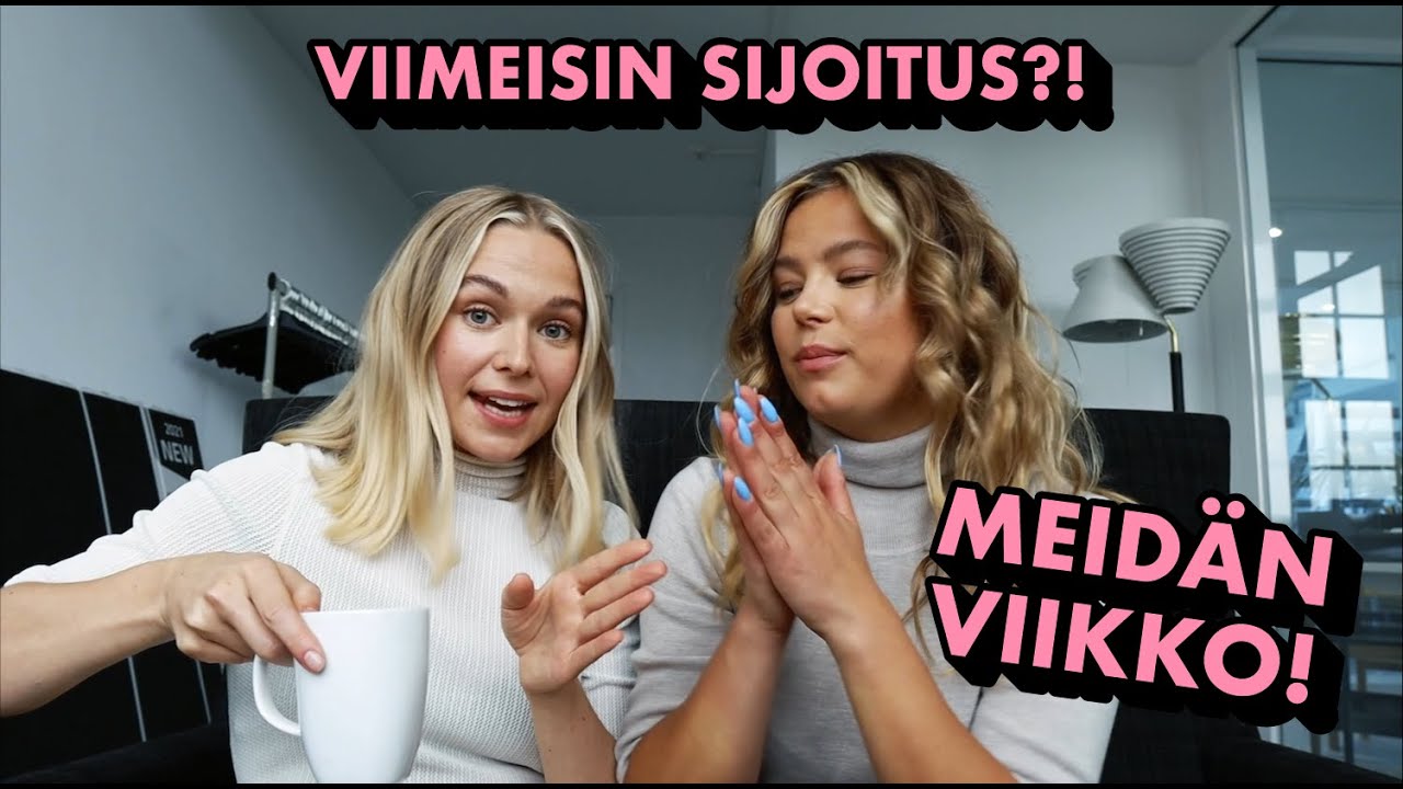 MEIDÄN VIIKKO: telkkarikuvaukset ja jänniä uutisia!