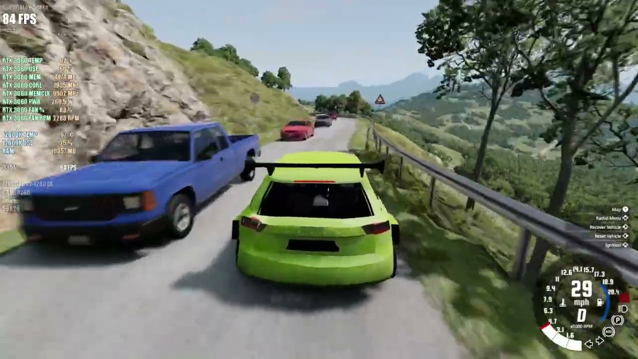 BeamNG.drive 0.36 - RTX 3080 - Intel i5 12600K - 1440p