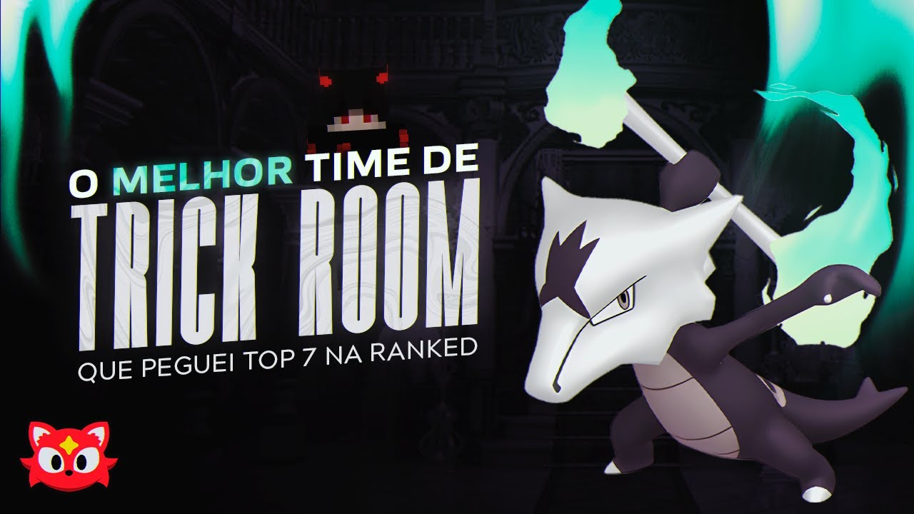 PEGUEI TOP 7 COM ESSE TIME DE TRICK ROOM NA RANKED DO PIXELMON BRASIL!