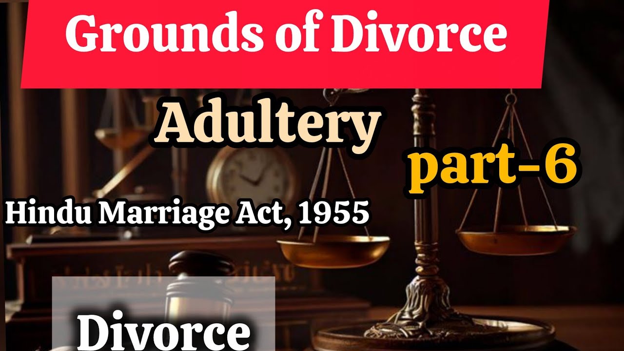 Adultery||Divorce Grounds||Hindu marriage act||Hindu law||law lectures. 