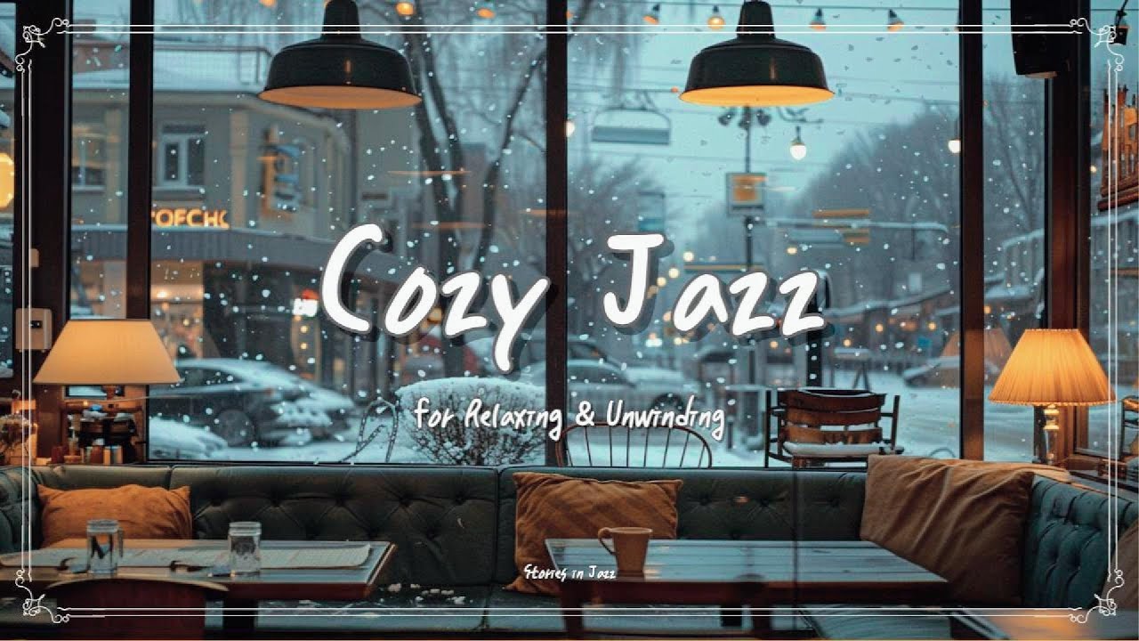 눈 오는 날, 파리 카페에서 즐기는 여유 ☕❄️ | Paris Café Vocal Jazz Playlist