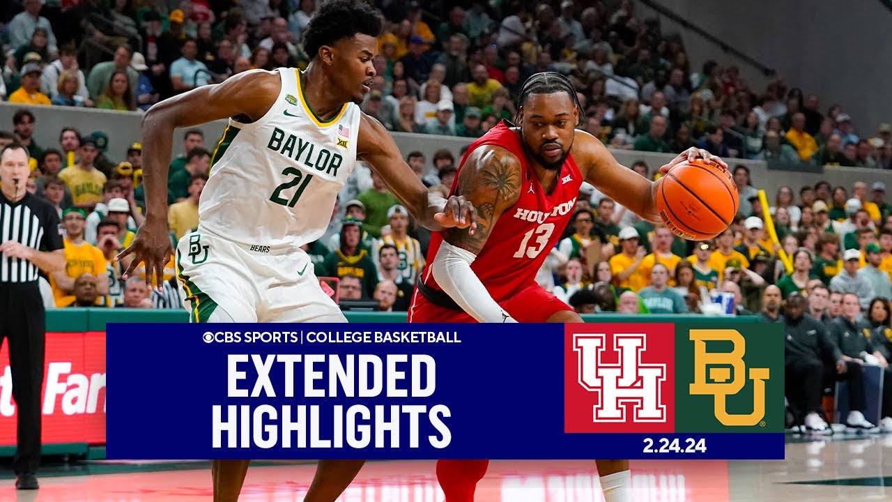 No. 3 Houston at No. 11 Baylor: College Basketball Highlights | CBS Sports
