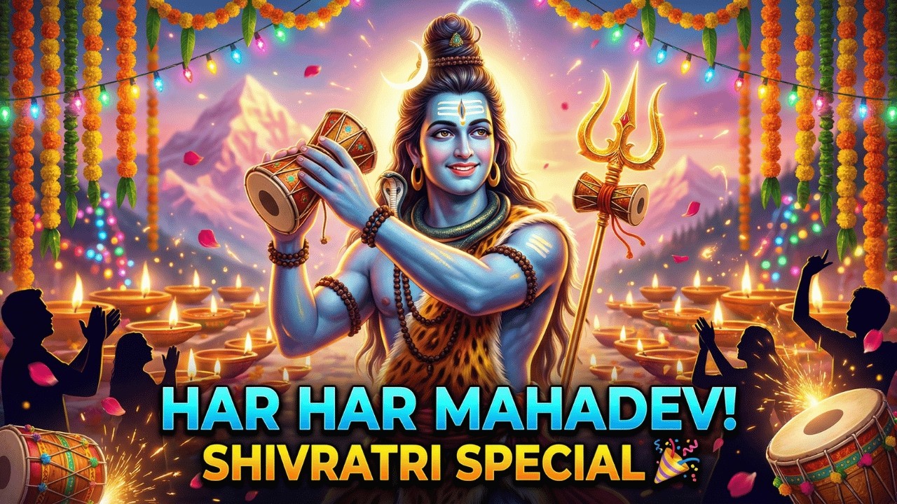 Gauri Shankar Bhajan 🙏 | Om Namah Shivaya | Divine Shiv Parvati Love
