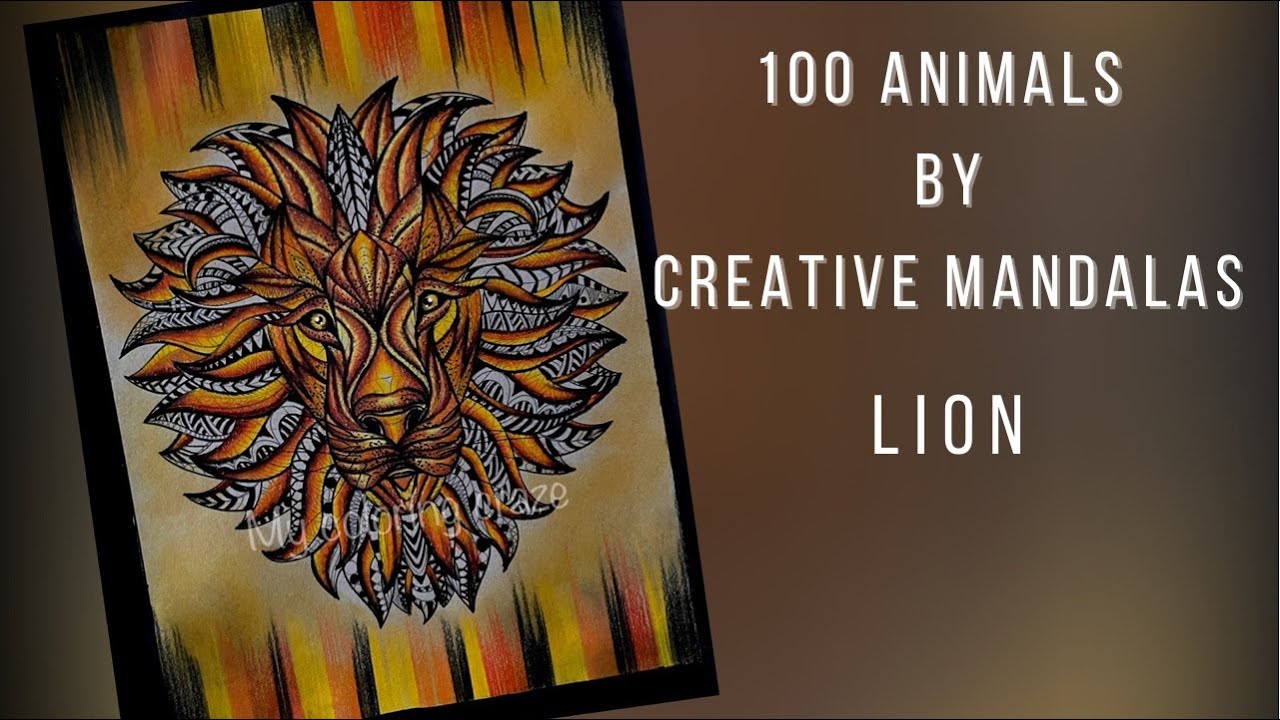 EASY SINGLE PALLETE MANDALA COLORING | CREATIVE MANDALA S