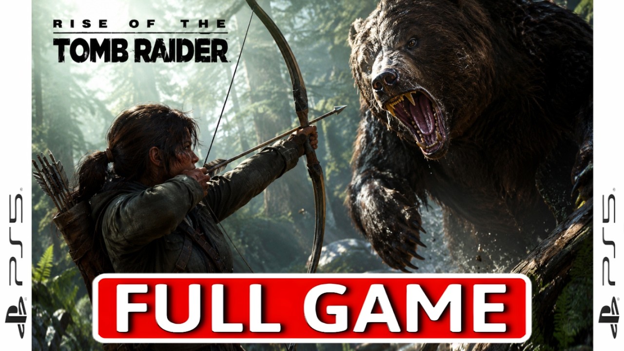 Rise of the Tomb Raider - FULL GAME Walkthrough Longplay