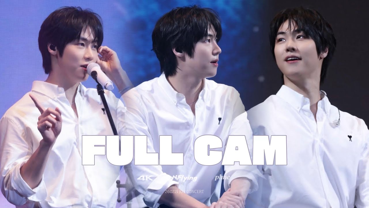 [4K] 조이콘서트 엔플라잉 이승협 직캠 풀영상 | N.Flying SEUNGHYUB FULL CAM | 260221 JOY 콘서트 - 보이스 오브 스프링