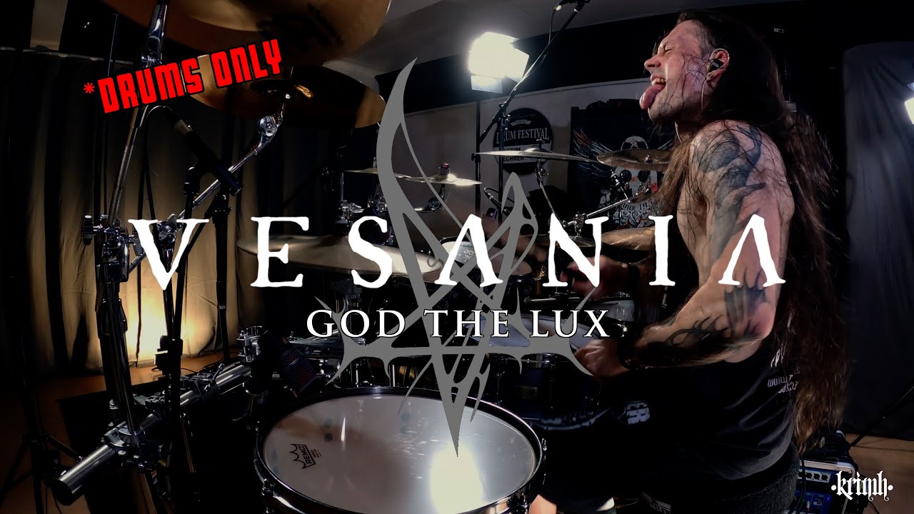 KRIMH - Vesania - God The Lux  *DRUMS ONLY*