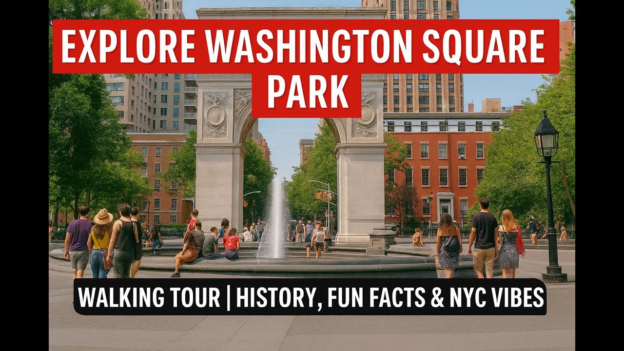 Explore Washington Square Park Walking Tour | History, Fun Facts & NYC Vibes