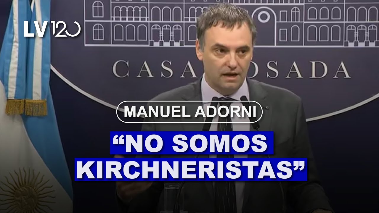 MANUEL ADORNI: EL VIAJE DE MILEI A ESPAÑA, SUPERÁVIT, Y SUSPENSIÓN EN LA VENTA DE GNC