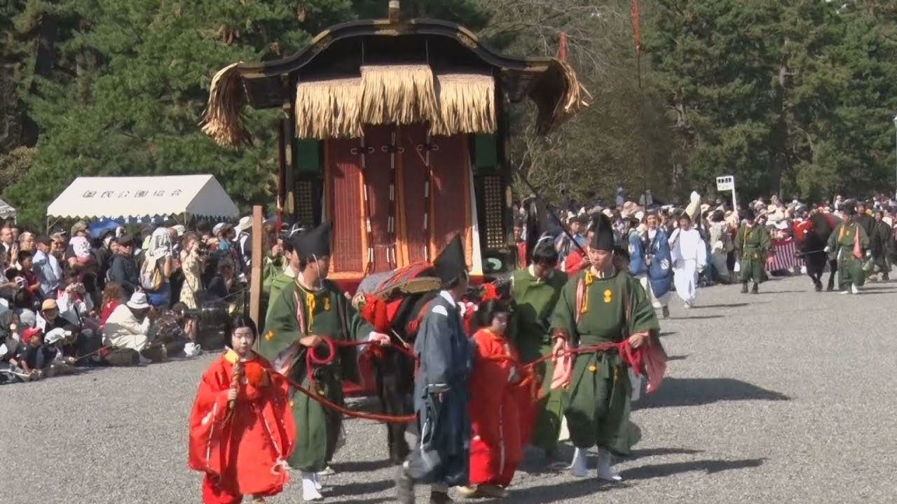 古都の秋に華麗な行列 京都で時代祭