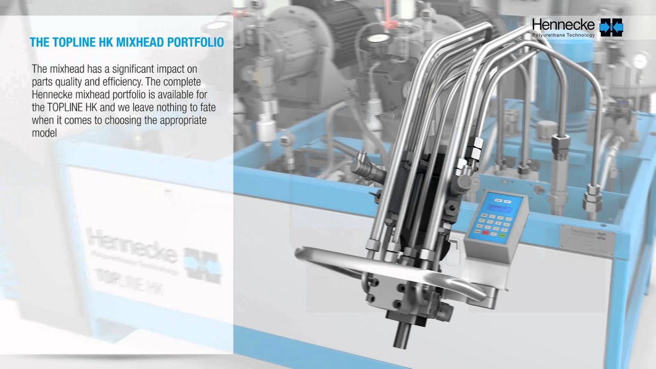 TOPLINE HK high-pressure metering machines for countless polyurethane applications