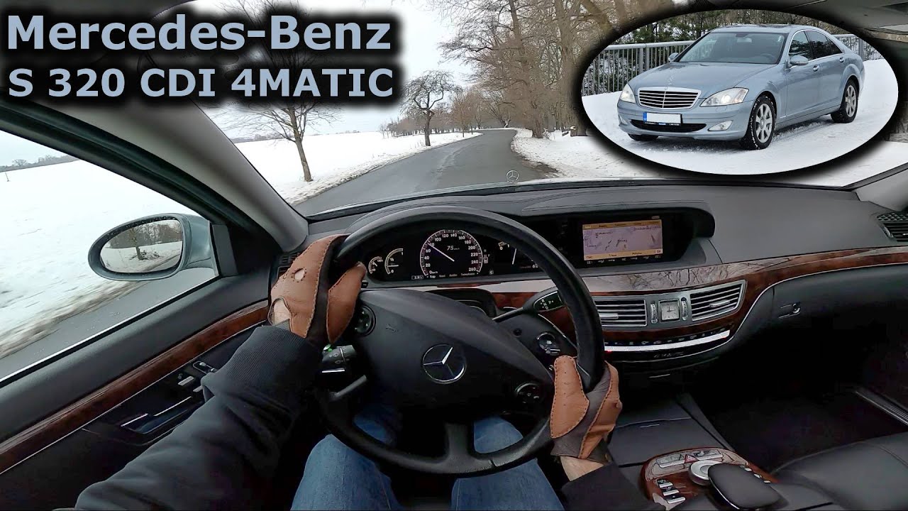 2008 Mercedes-Benz S 320 CDI 4Matic | POV test drive