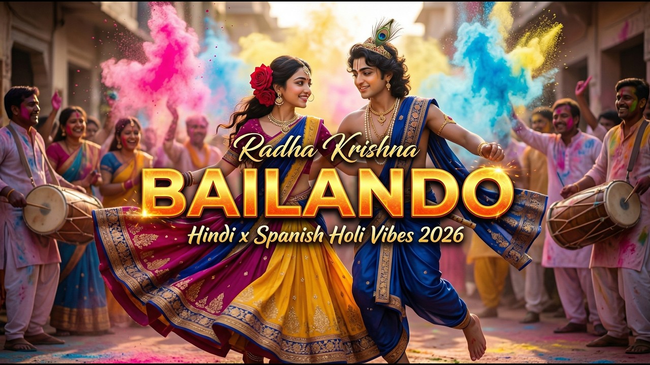 Radha Krishna Bailando | Prem Amar – Amor Eterno | Divine Love Fusion Song