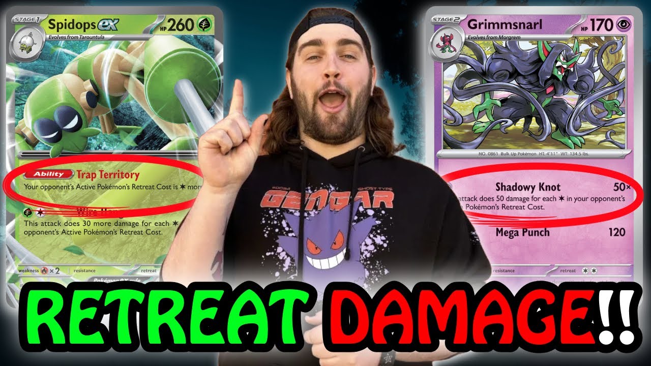 Your Retreat Cost Is TOO HIGH! Spidops EX & Grimmsnarl Dominate!
