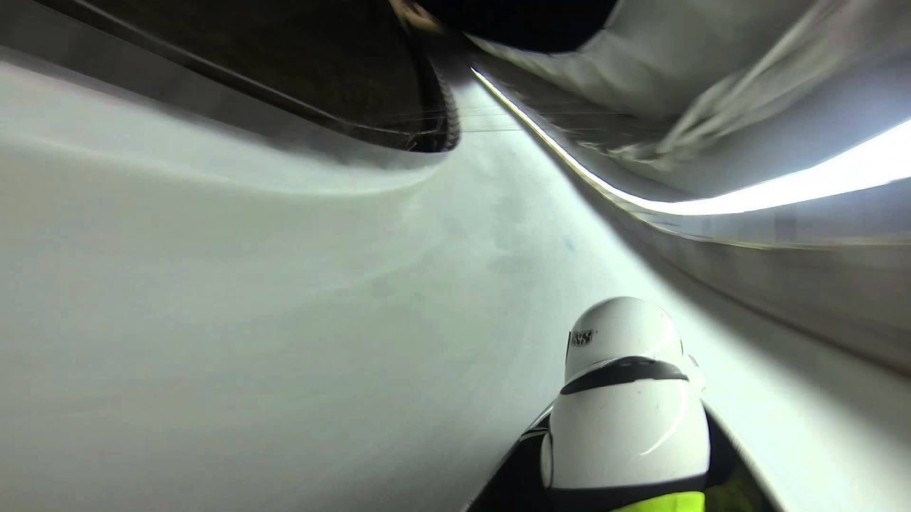 Innsbruck Igls Bobbahn Rennbob Bobsled 2014 POV Onride
