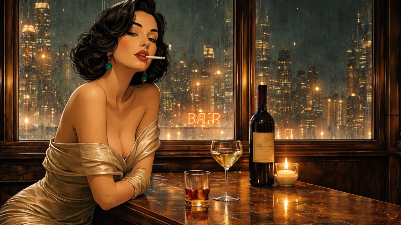 Midnight in Las Vegas ❄️ Smooth & Cozy Winter Jazz (1930s–1940s) 🎷