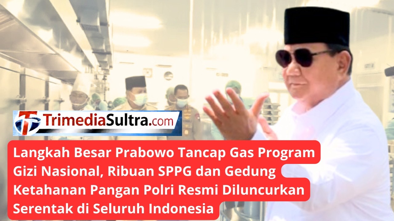 Prabowo Resmikan 1.179 SPPG & 18 Gudang Pangan Polri | Langkah Besar Perkuat Gizi Nasional #viral