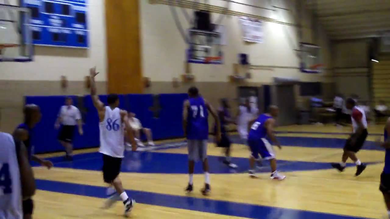 NetScouts Basketball- Philadelphia Overseas Tryout Camp, Team 1 vs Team 4 Video 1