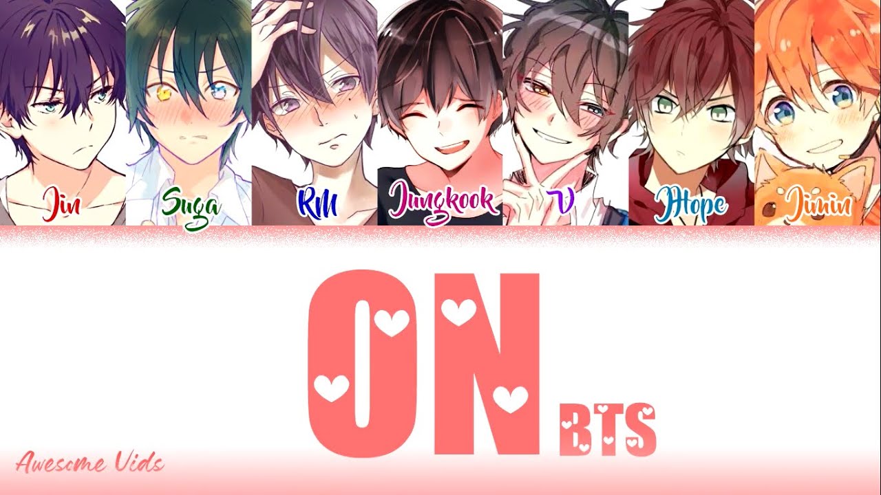 NIGHTCORE - BTS ON Lyrics (방탄소년단 ON 가사) [Color Coded Lyrics/Han/Rom/Eng]