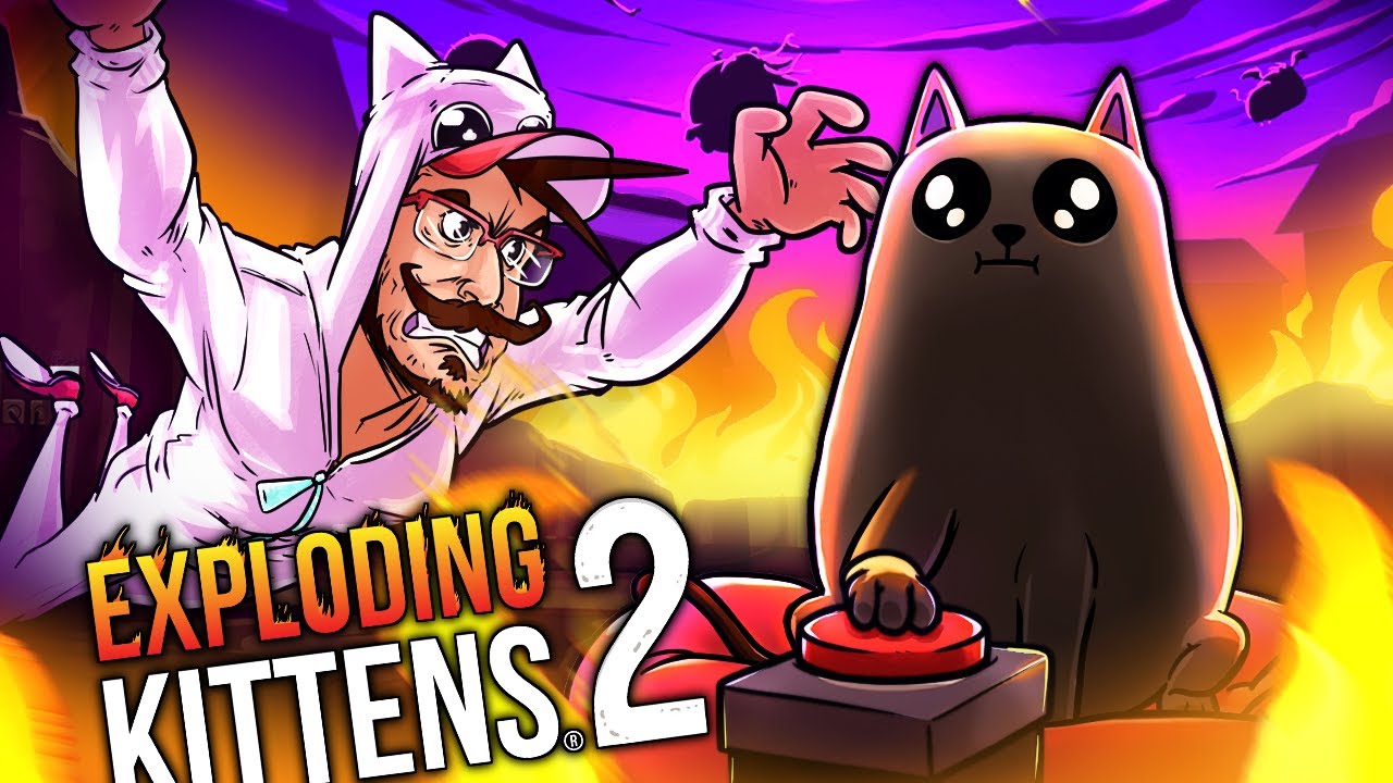 IF A CAT EXPLODES...IS ANYONE AROUND TO HEAR IT? (Exploding Kittens 2 /w Friends)