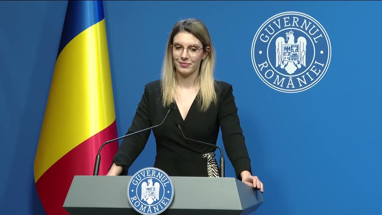 Dragoș Pîslaru – Briefing la finalul ședinței de Guvern