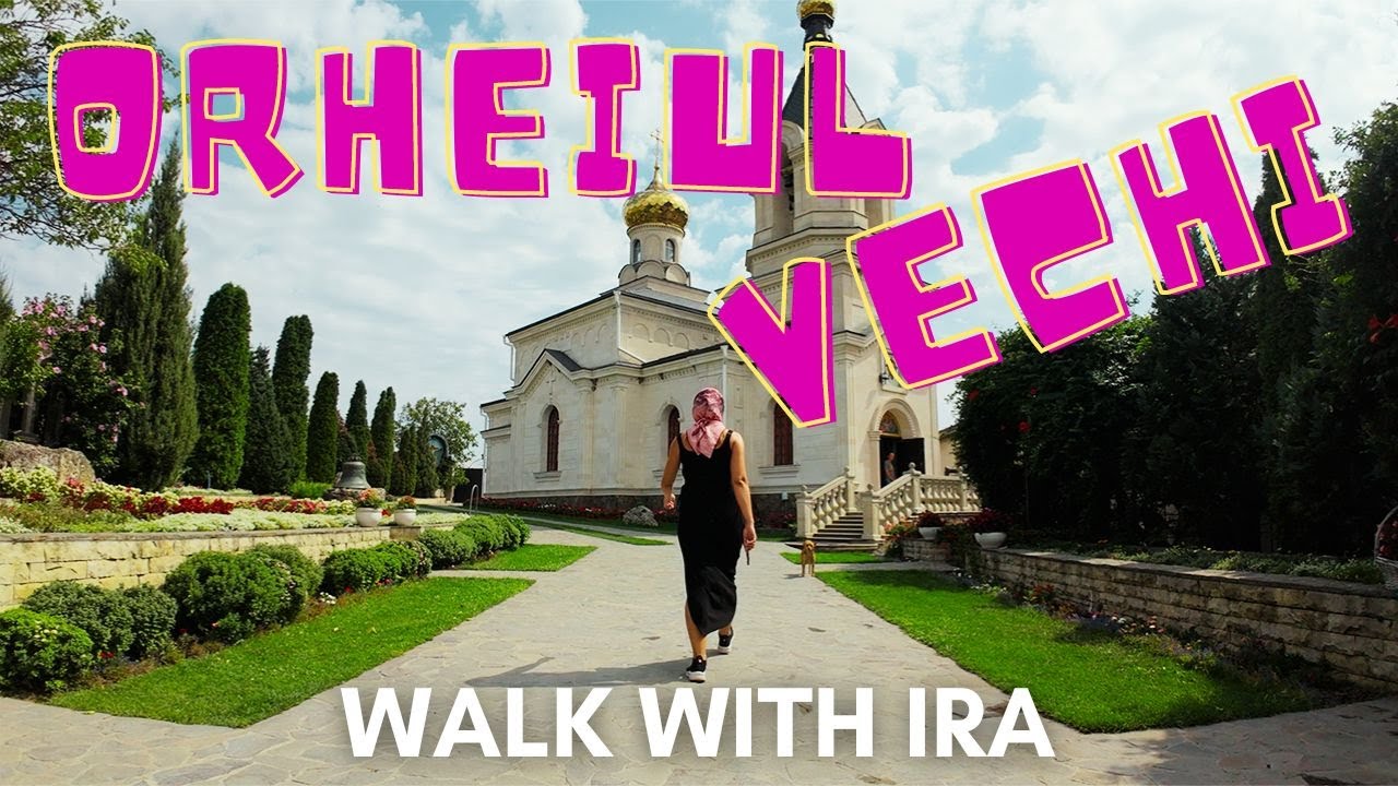 🇷🇴Orheiul Vechi Monastery in Moldowa (4K - RELAX)