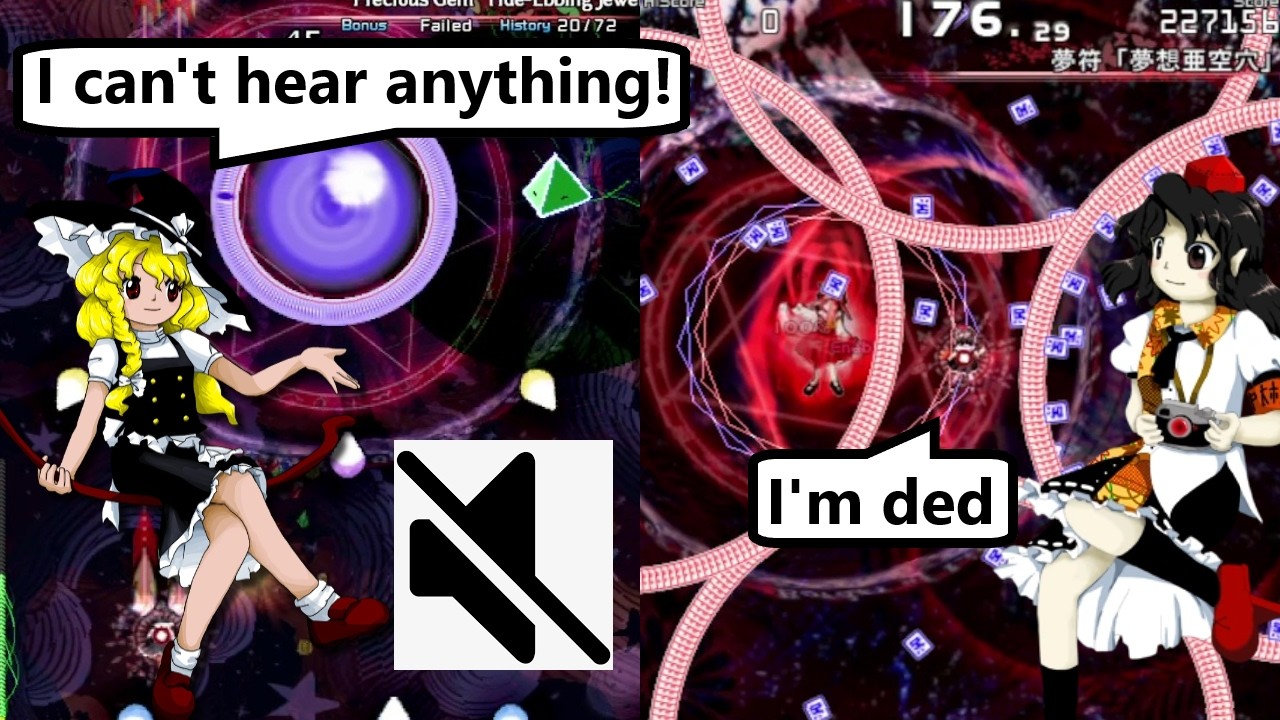 I think my game is cursed (Touhou 20/12.5 attempts)